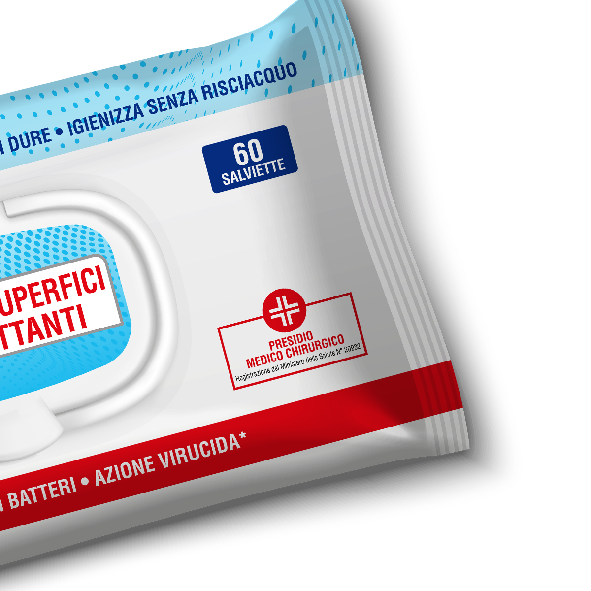 salviette superfici disinfettanti speedy clean