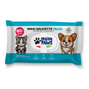 Speedy Paws - Maxi Salviette Talco