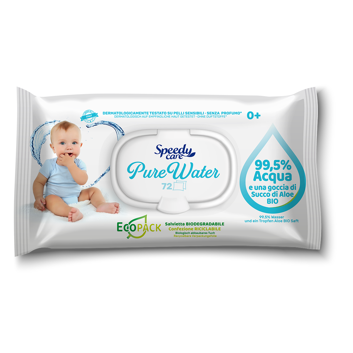 salviettine umidificate neonati e bambini