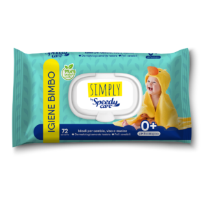 Salviettine igiene bimbo linea simply speedy care