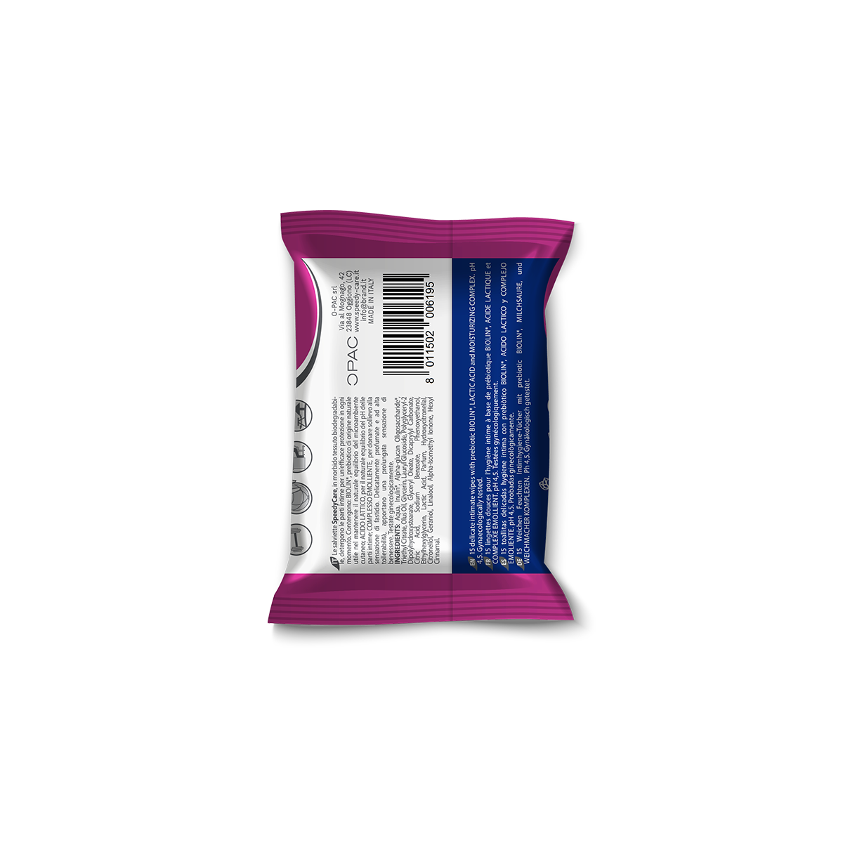 Salviette intime antiodore