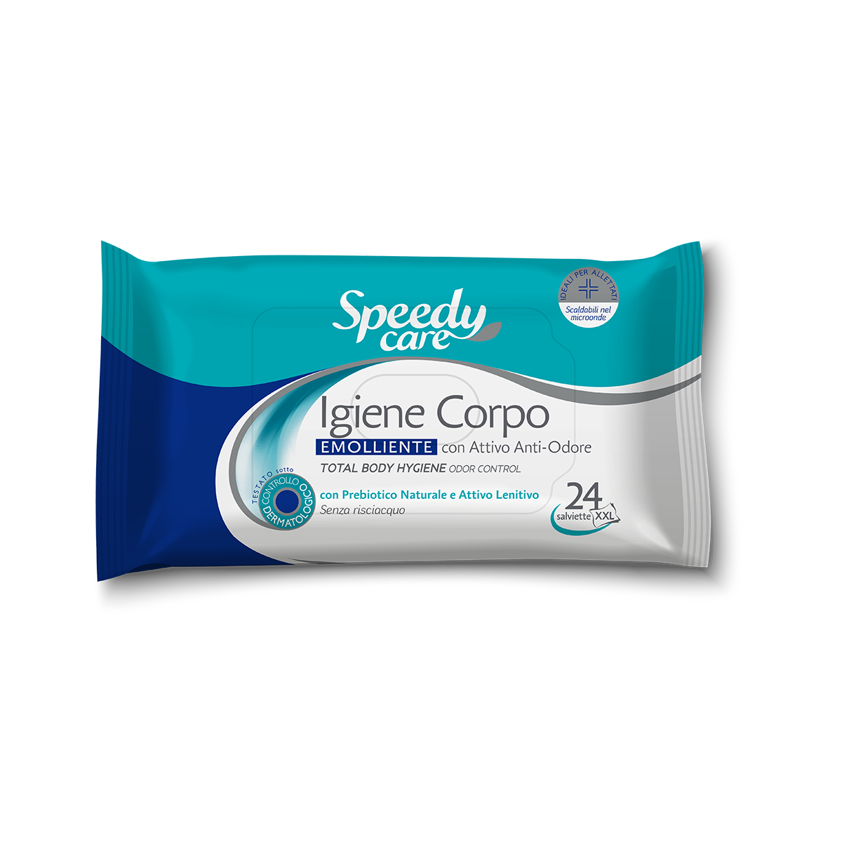 Salviette igiene corpo emolliente