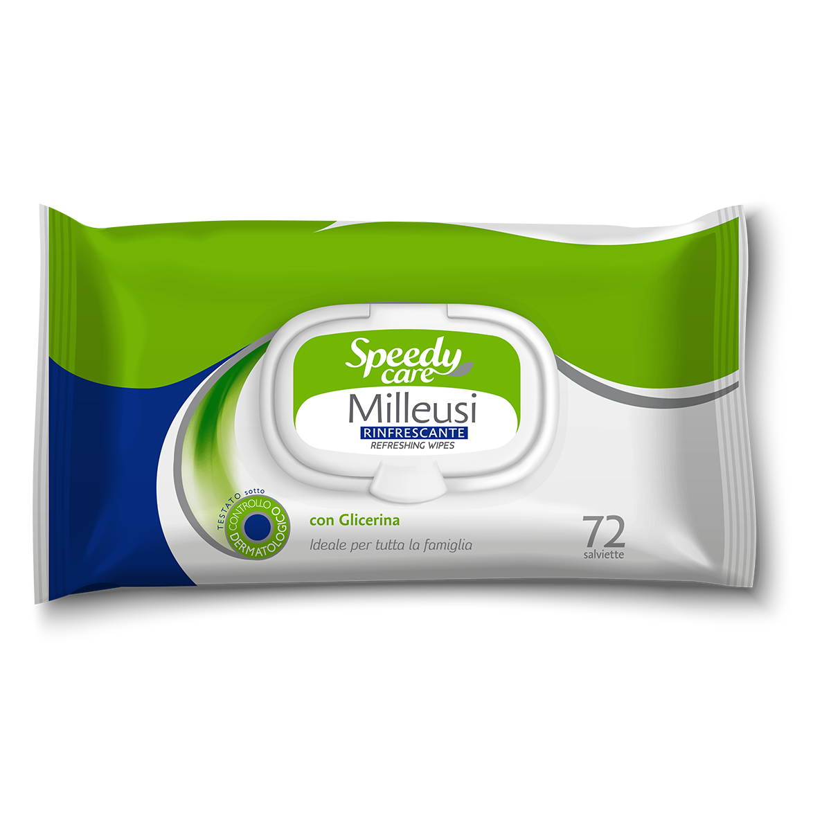 Salviette milleusi rinfrescante con lid