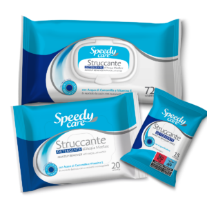 Salviette struccanti detergente all'acqua micellare gruppo